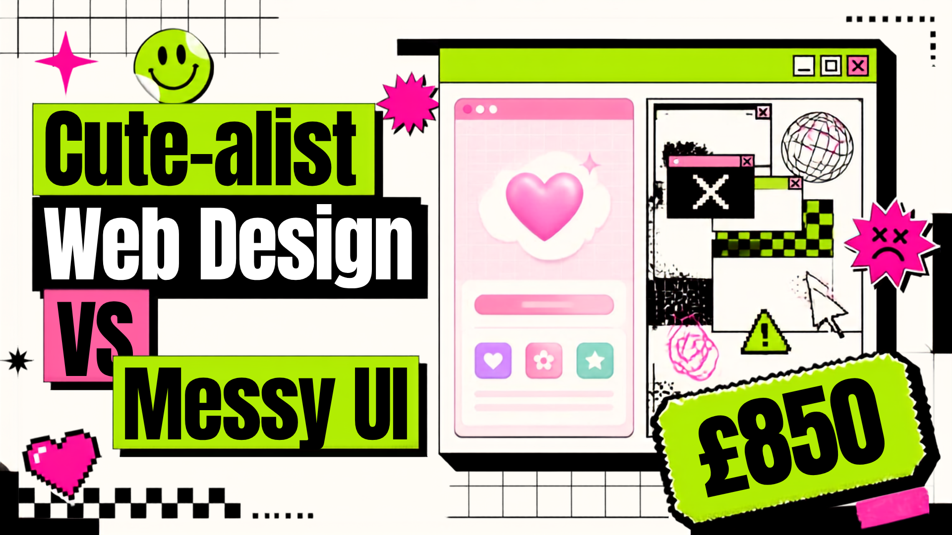Is Your £850 Web Design Package ‘Cute-alist’ or Just Plain Messy?